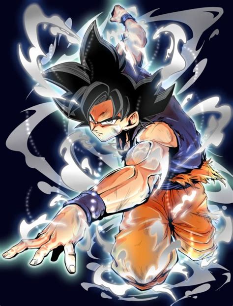 Fan Art Dragon Ball Z Goku Ultra Instinct - img-omnom