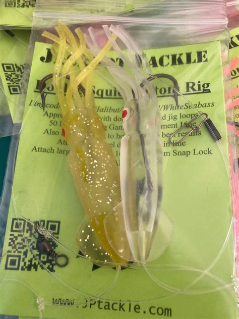 5” Squid Bait Bottom Rigs – Jackpot Tackle