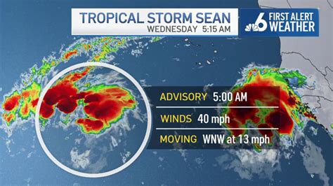 Tropical Storm Sean forms in Atlantic – NBC 6 South Florida