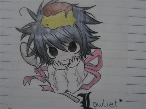 L Lawliet Chibi by KuroeHaku on DeviantArt