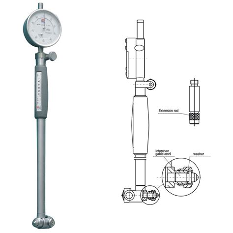 Protective-Bridge Dial Bore Indicators- ID:328-133X