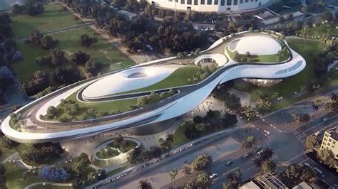 George Lucas' museum breaks ground in Exposition Park - YouTube