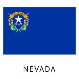 Nevada State Flag PNG & SVG Design For T-Shirts