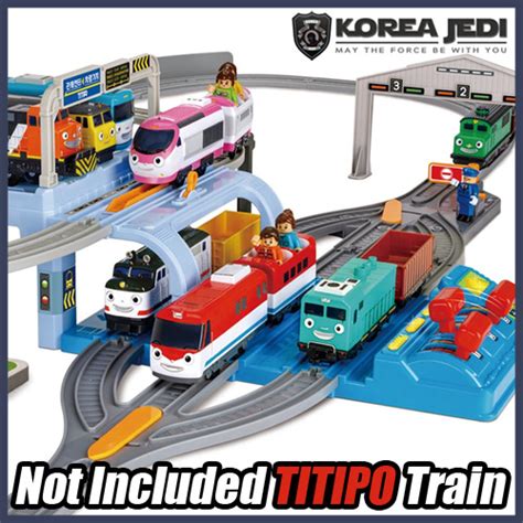 Titipo and Friends - Train Base Headquarters Play Set (Not Included ...