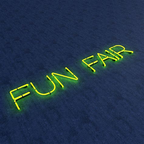 ArtStation - Funfair Neon Sign | Game Assets