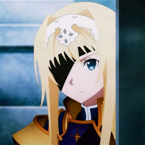 an anime character with blonde hair and blue eyes