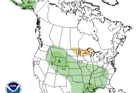 NOAA climate outlook calls for cooler than average June in South Dakota ...