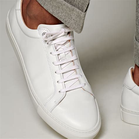 Men's Shoes - Sneakers, Boots, Loafers & Wedding Shoes | White leather ...