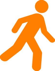 Walking Man Black Clip Art at Clker.com - vector clip art online ...