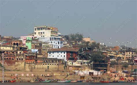 ghats of varanasi || wide view of ganga ghat varanasi || ganga ghat ...