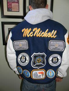 Each letterman jacket is custom made - make your jacket YOU-nique! In ...