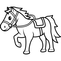 Preschool Coloring Pages, Horse Coloring Pages, Coloring Sheets For ...