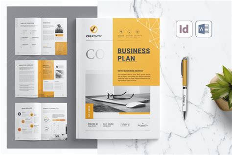 Templates Indesign Business Plan Template Business Plan for Startup ...