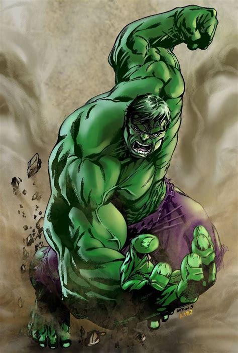 Incredible Hulk - Art by Robert Atkins by Andre-VAZ on DeviantArt ...