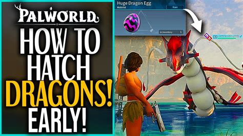 Palworld HOW TO HATCH RARE HUGE DRAGONS - Palworld How To get Dragon Eggs - YouTube