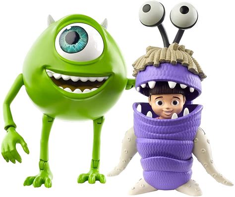 Buy Disney Pixar GLX81 Pixar Monsters, Mike Wazowski & Boo Figures Online at desertcartSouth Africa