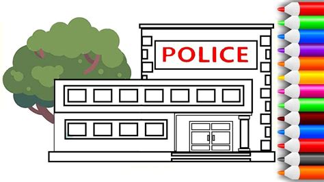 Draw A Police Station – Warehouse of Ideas