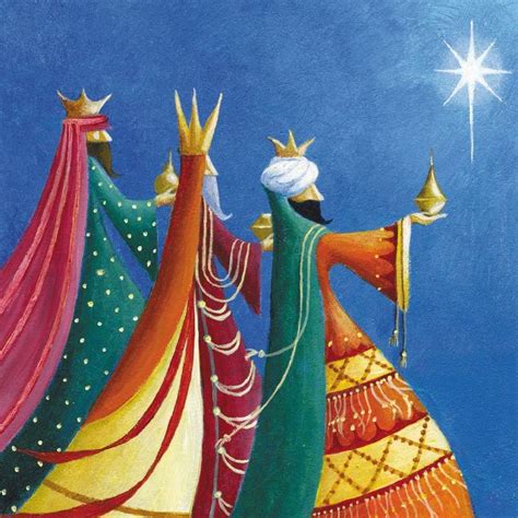 Design: We Three Kings | Christmas art, Vintage christmas cards ...