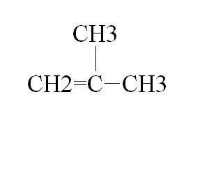 Methylpropene Structure