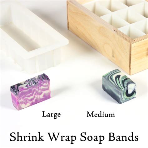 Shrink Wrap Soap Bands - Large