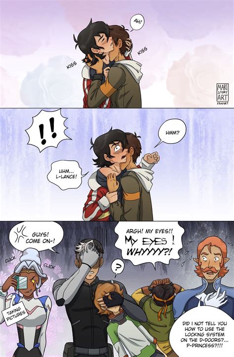 Klance comic | Voltron keith and lance, Klance, Voltron