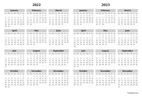 Free Printable Calendar 2022