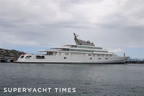 Lürssen superyacht Rising Sun in Saint Kitts