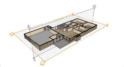 House Plans Sketchup Layout - House Design Ideas