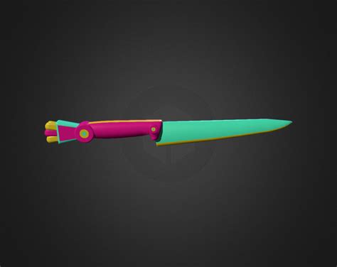 Aztec Knife - Download Free 3D model by Blender Books (@blenderbooks) [95234d1] - Sketchfab