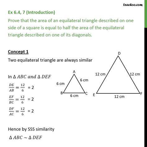 Area Equation Of Equilateral Triangle