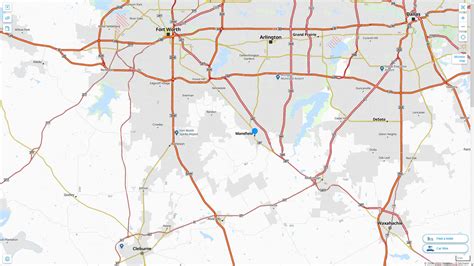 Mansfield, Texas Map