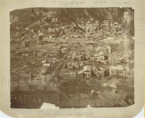 History on the Lawn: The Deadwood Fire of 1879 - Deadwood