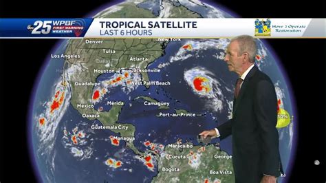 National Hurricane Center monitoring tropical disturbances in Atlantic