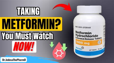 Taking METFORMIN? Top 5 Side Effects of Metformin You Must Know Now ...