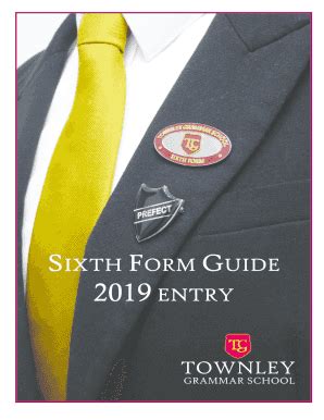 Fillable Online Townley Grammar School - Sixth Form Guide - issuu.com Fax Email Print - pdfFiller