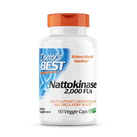 Buy Doctor's Best Nattokinase - 2, 000 FU of Enzyme, Supports Heart ...