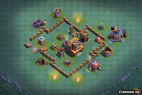 [Builder Hall 3] The best base BH3 [With Link] [8-2019] - Clash of Clans | Clasher.us