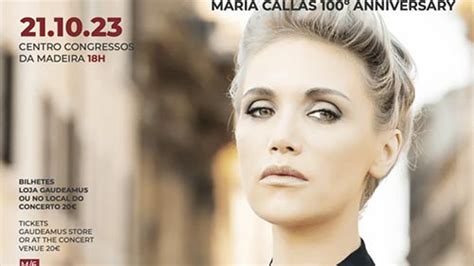 Madeira Classical Orchestra Maria Callas 100th Anniversary, October 21st