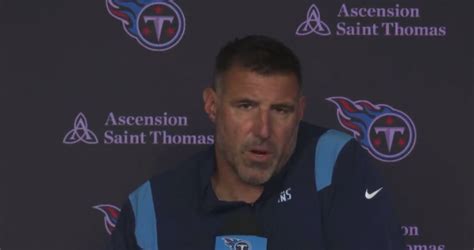 Titans Head Coach Mike Vrabel Dunks On Reporter After Weird Question ...