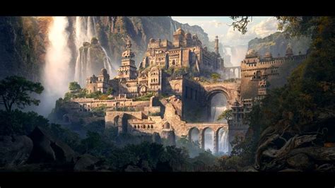 ArtStation - Kingdom, Nilesh Parmarkar | Fantasy artwork, Fantasy artwork landscape, Fantasy ...