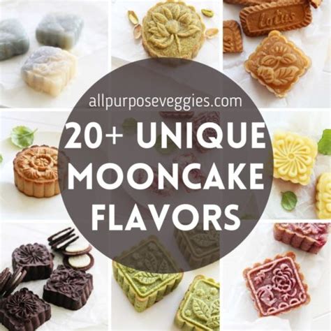 20+ Unique Mooncake Flavor Varieties & Recipes to Make on Chinese Mid ...