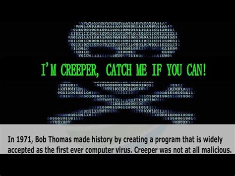 The Creeper Virus | The First Computer Virus | Creeper Virus #creeper - YouTube