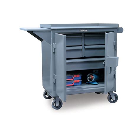 Mobile Maintenance Tool Cart with Lock Guard - Made in USA Tools