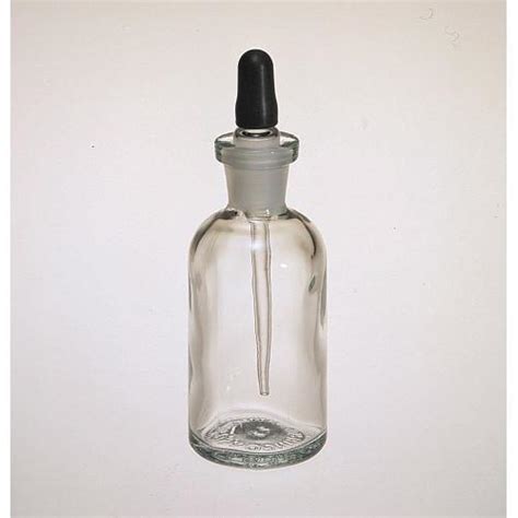 Oval Shape Glass CORNSIL® Laboratory Dropping Bottle, for ...