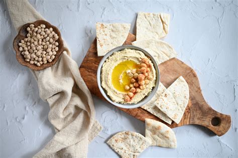 Hummus with Pita · Free Stock Photo