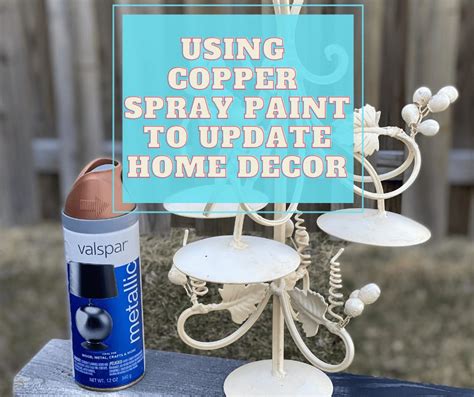 Using Copper Spray Paint on Home DecorPeony Lane Designs