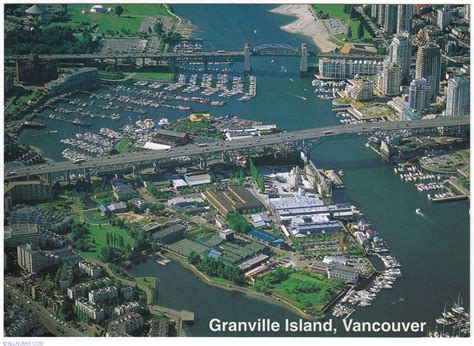 Vancouver - Granville Island, British Columbia-Vancouver - Canada - Postcard - 2507