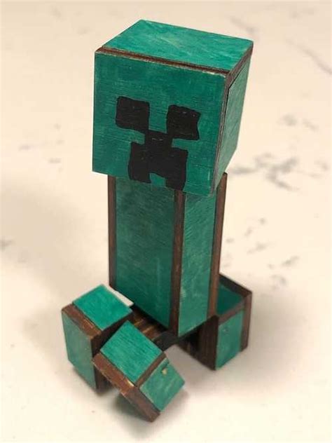 Minecraft Creeper Toy | Glowforge