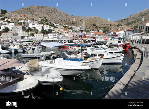 Port of Hydra, Hydra Island, Greece Stock Photo - Alamy