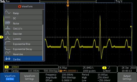 Basics of operating oscilloscope arbitrary waveform generators